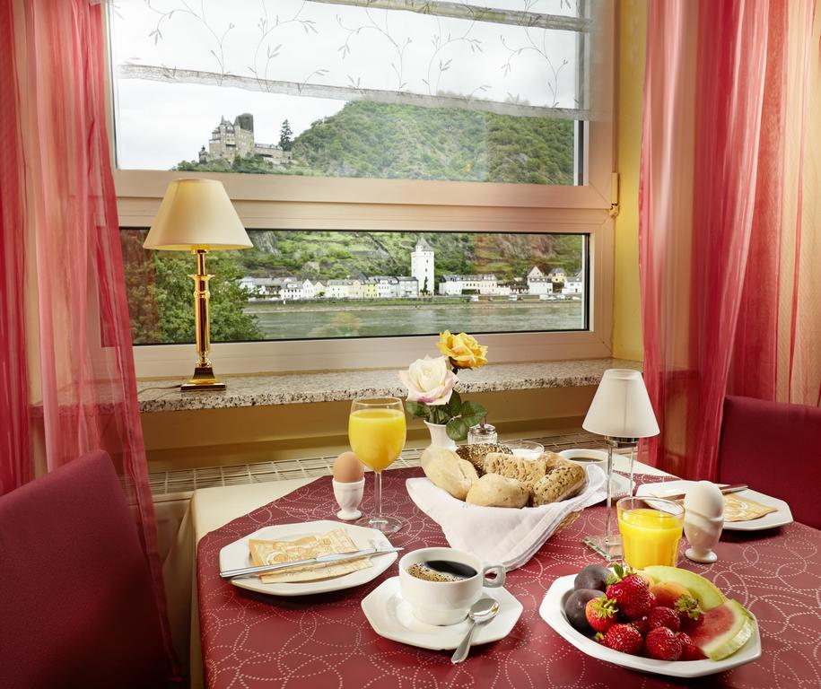 Rheinperle Hotel Sankt Goar Luaran gambar