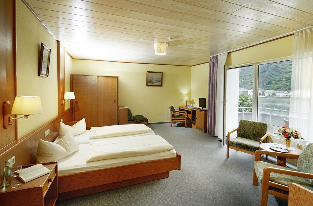 Rheinperle Hotel Sankt Goar Luaran gambar