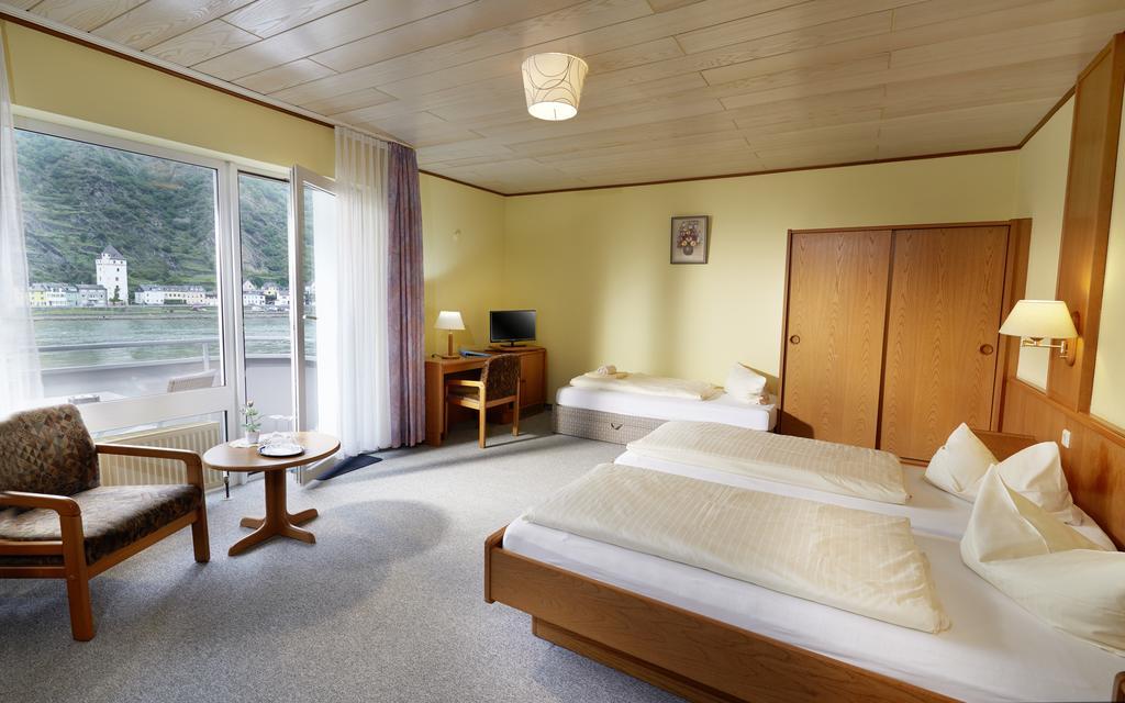 Rheinperle Hotel Sankt Goar Luaran gambar
