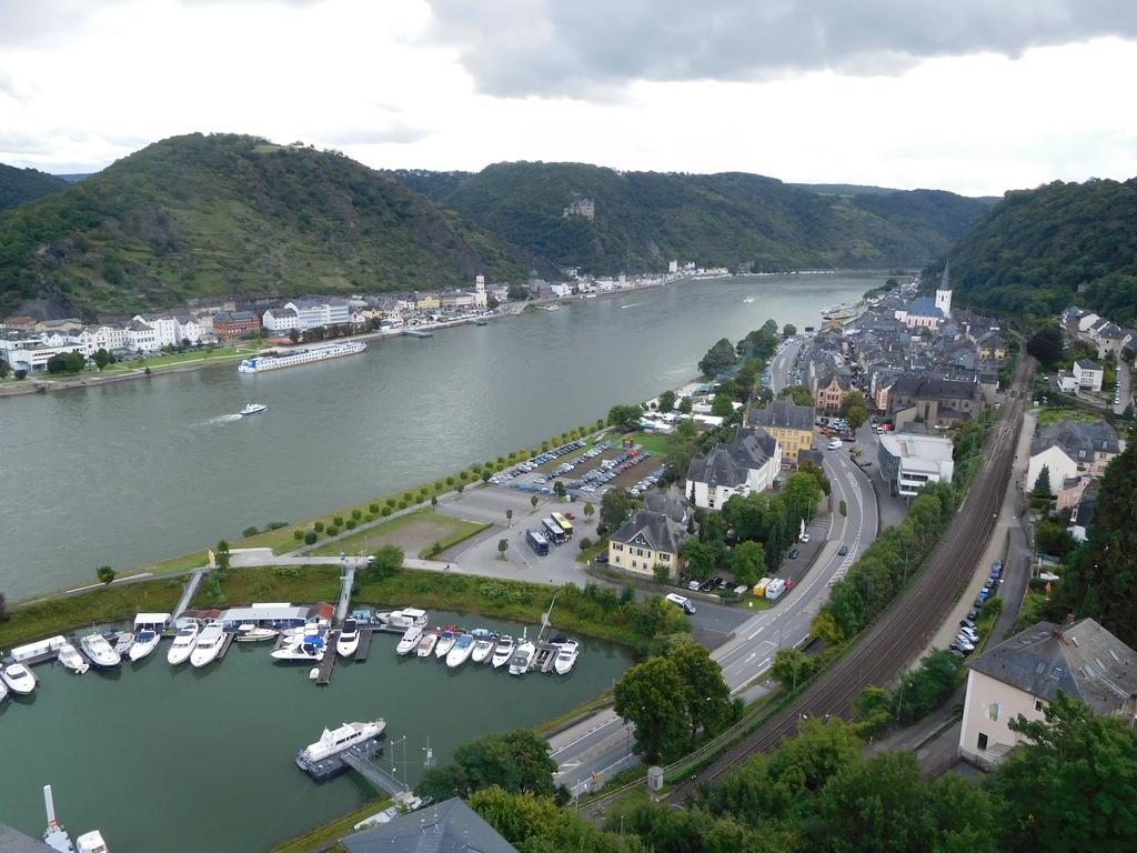 Rheinperle Hotel Sankt Goar Luaran gambar